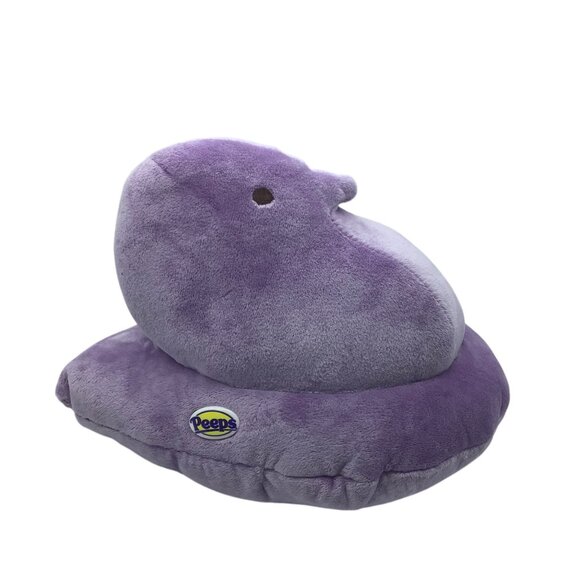 Peeps Just Born Purple Chick Bean Bag Plush Toy 2006 9” Commonwealth - Picture 4 of 7